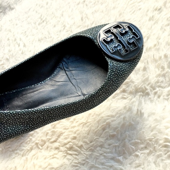 ✨💗Tory Burch💗✨ Textured Leather Flats