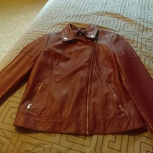 Leather jacket