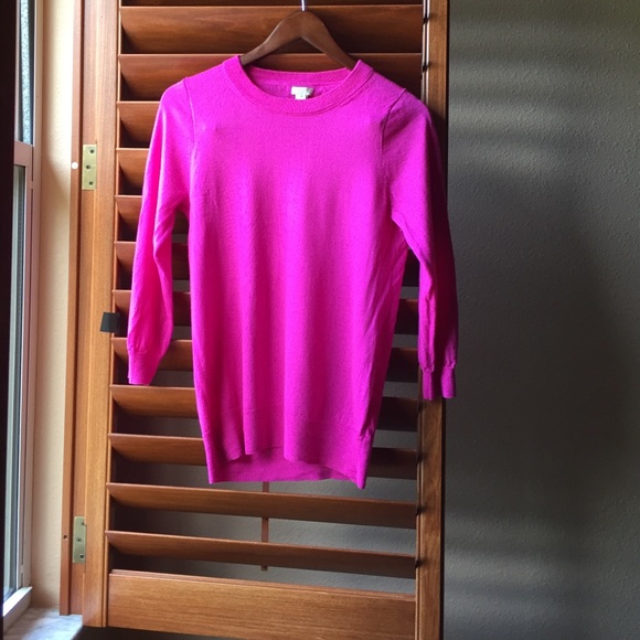 Jcrew pink sweater