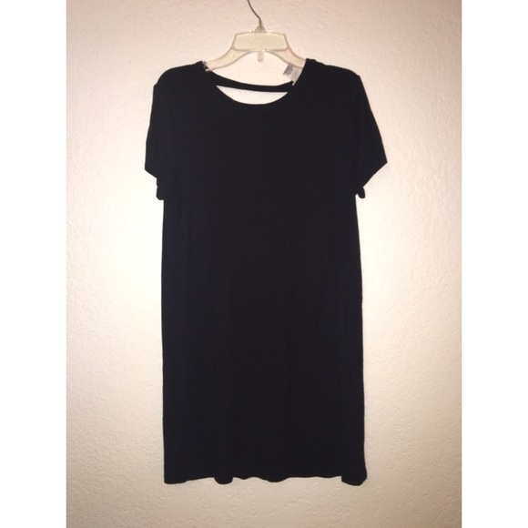 T- Shirt Dress with Open Back