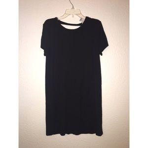 T- Shirt Dress with Open Back