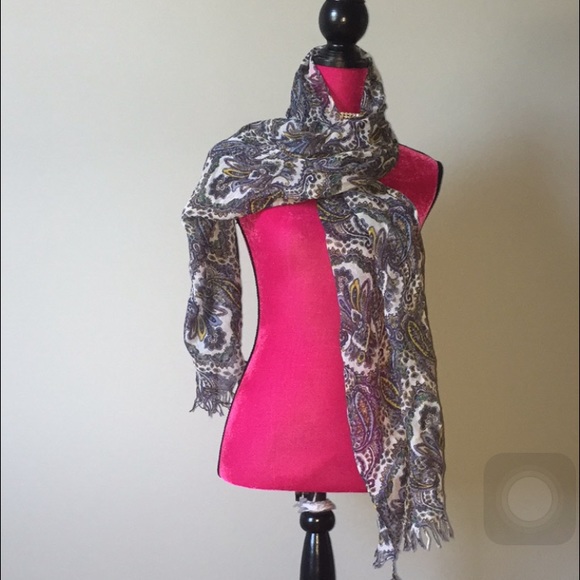 FINAL SALE Two J.Crew printed scarves