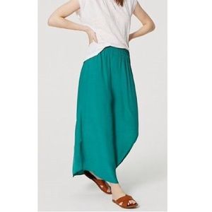 Green LOFT Maxi Skirt with Pockets