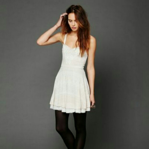 New - FREE PEOPLE Twinkle & Twirl Dress - SMALL - Picture 2 of 5