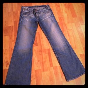Big Star boot cut jeans.