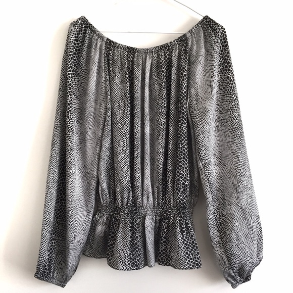 MICHAEL KORS PEASANT STYLE BLOUSE - Picture 2 of 4