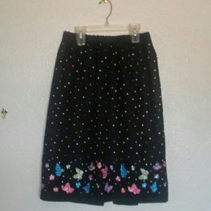 Last one butterfly design skirt