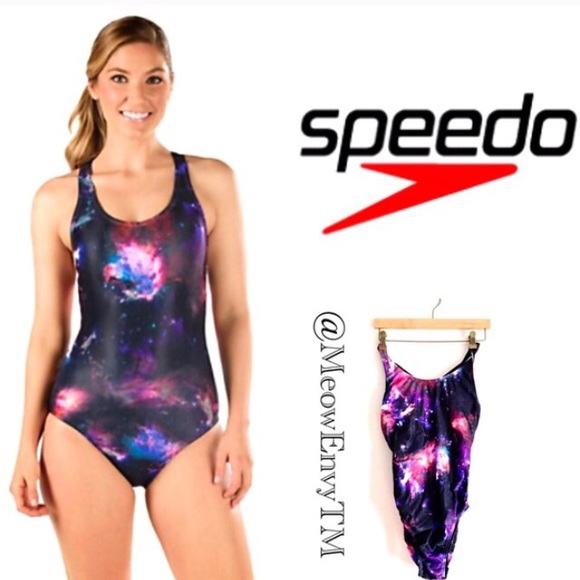 Speedo one piece swim suit, Sz 8