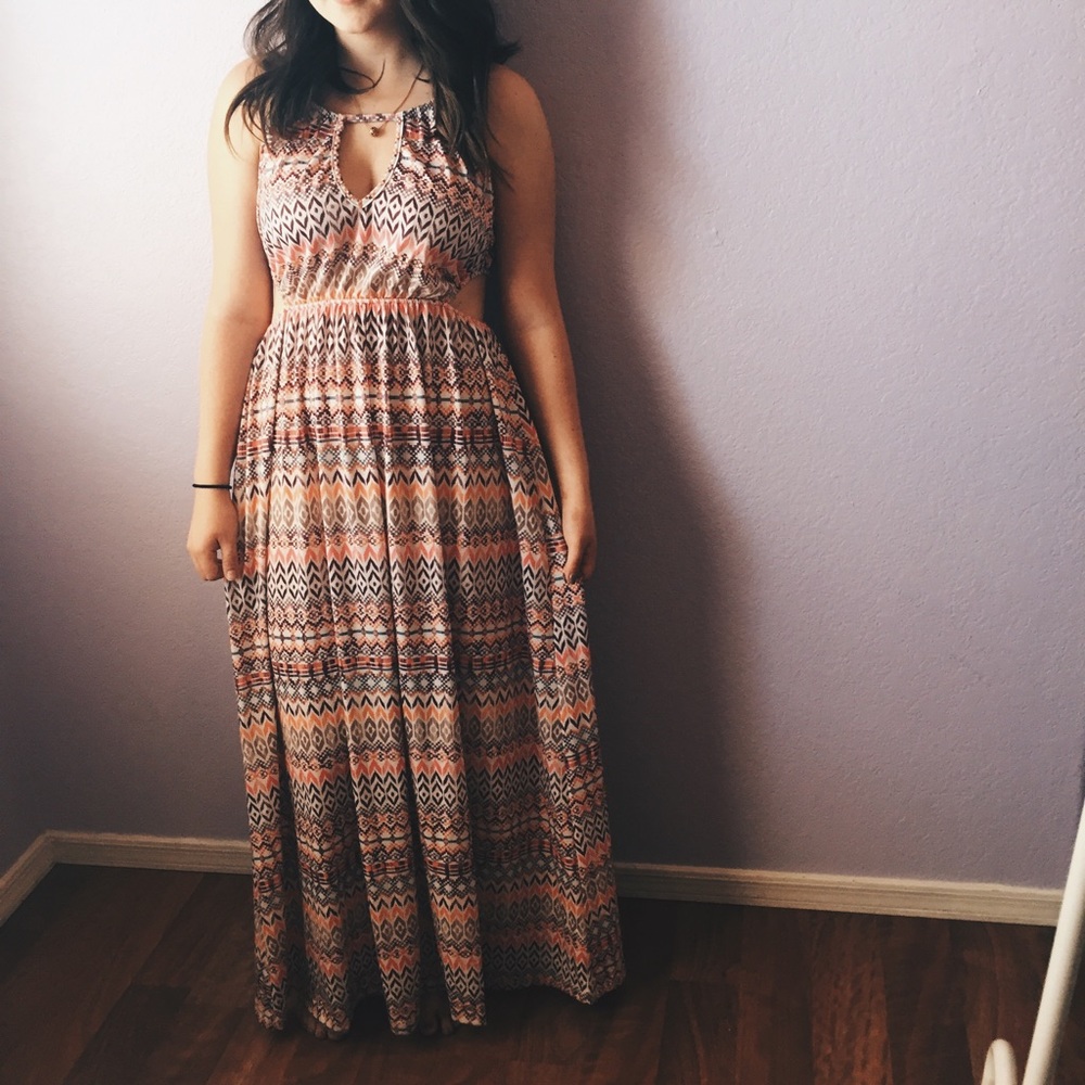 ✨Colorful d.RA maxi dress