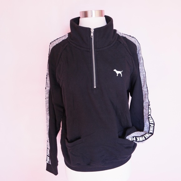 VS PINK HALF ZIP