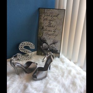 High heeled Steve Madden shoes