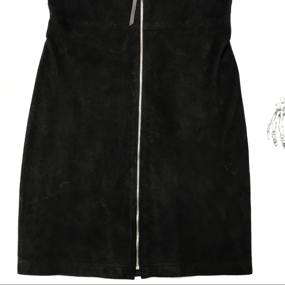 RARE NEW 100% sheep leather rag & bone dress - Picture 3 of 8