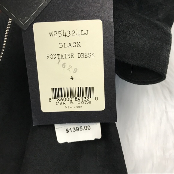RARE NEW 100% sheep leather rag & bone dress - Picture 5 of 8