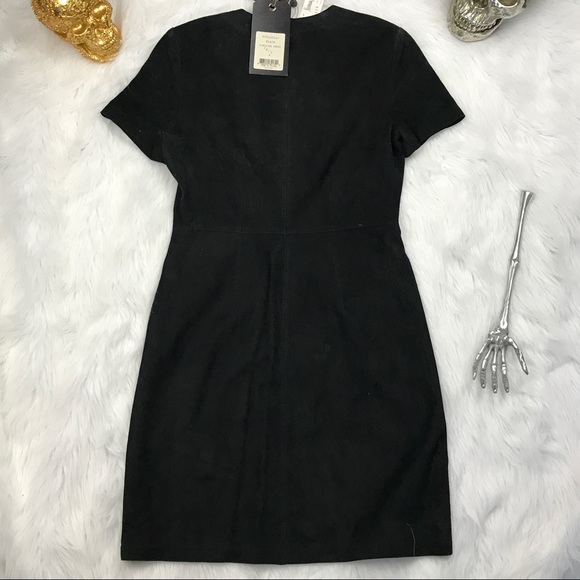 RARE NEW 100% sheep leather rag & bone dress - Picture 6 of 8