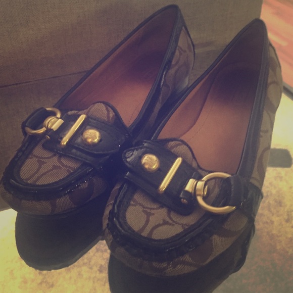 Coach Flats.