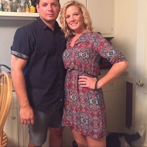 Paisley dress! Super cute!