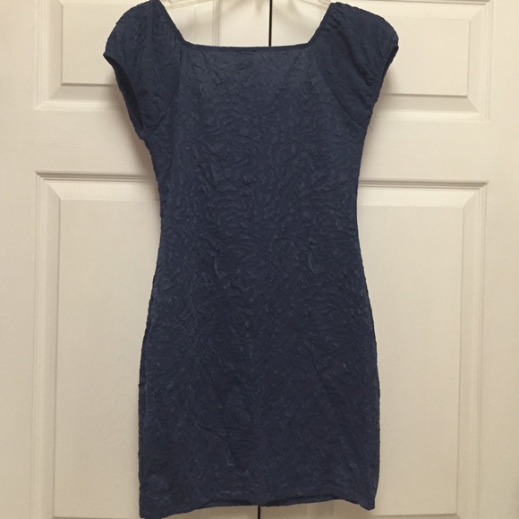 Blue I.ner Mini Dress - Picture 4 of 4