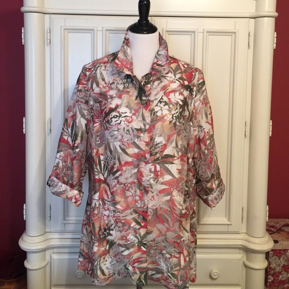 🦋HOST PICK🦋Womens Allison Daly Buttondown Blouse