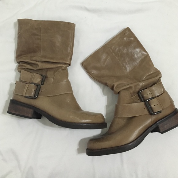 tan boots
