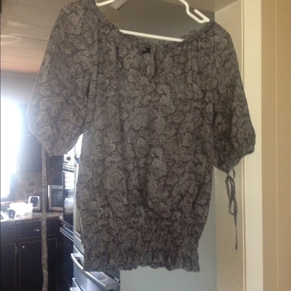 Mossimo dress casual top small dark gray