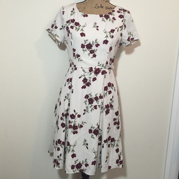 ! ModCloth floral dress