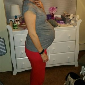 V-Neck Maternity Shirts