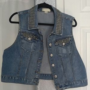 Forever 21+ Jean best with studs.