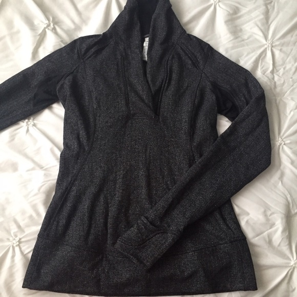 Lululemon Herringbone Quarter Zip Pullover - Picture 2 of 4