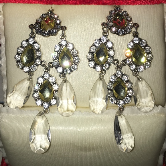 🎀🔥💥 Rhinestone & Glass - Drop Earrings🎀🔥💥