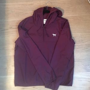 LIMITED ADDITION PINK maroon wind breaker