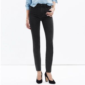 Madewell 10 inch rise denim in captain wash