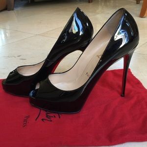 Christian Louboutin 'Privet' Open Toe Pump