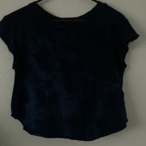 Brandy Melville blue tie dye tee