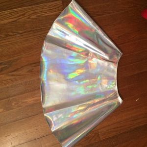 Unif hologram skirt