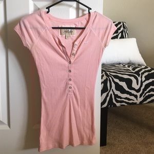 Ribbed Blush Pink Tee 🎀