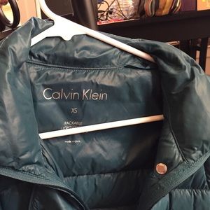 Calvin Klein Teal Jacket