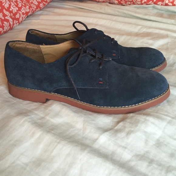 Navy blue oxfords