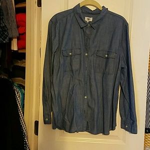 Chambray Old Navy Blouse