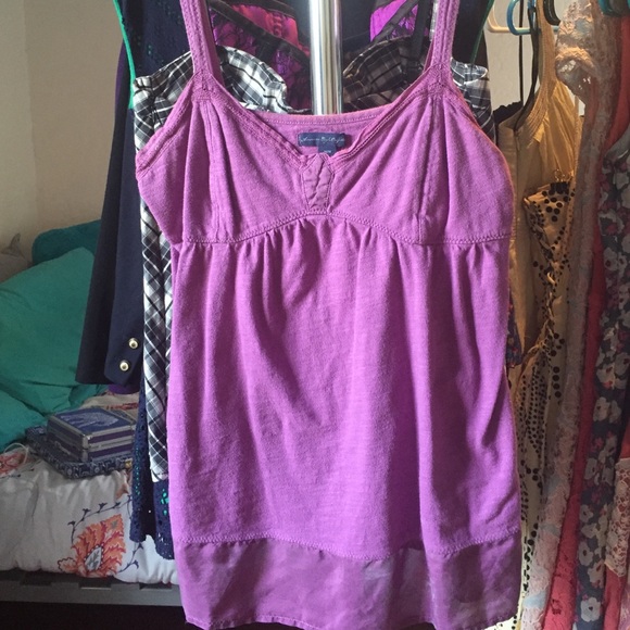 AEO Lace Trimmed Cami aso on Vampire Diaries