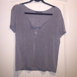 Brandy grey top!