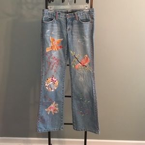 🌷 Switch USA Embroidered Jeans 👖