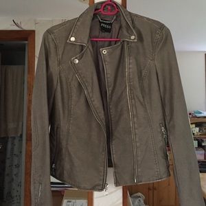 Express leather jacket