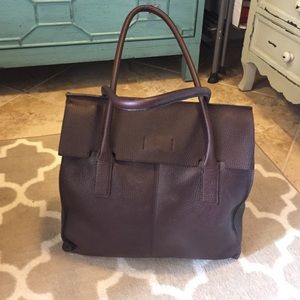 BR Brown Leather Bag