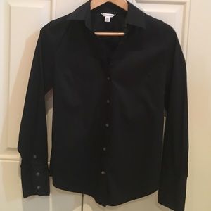 Calvin Klein button down blouse