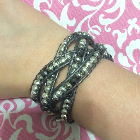 Premier Designs Jewelry - NWT Premier Designs "It's A Wrap" Leather Bracelet