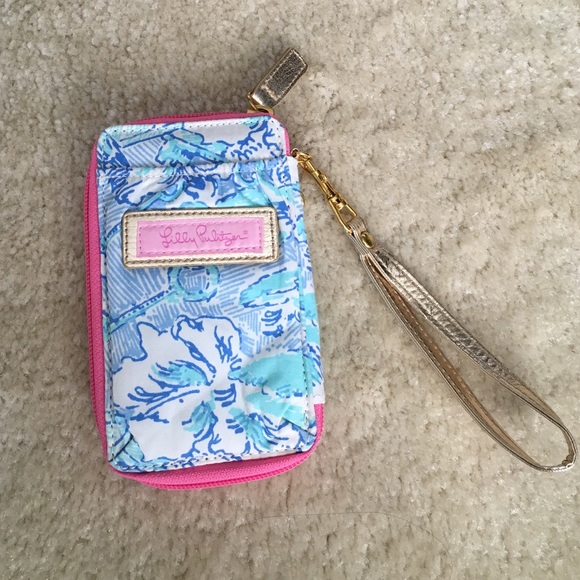 Lilly Pulitzer wristlet, brand new with tags