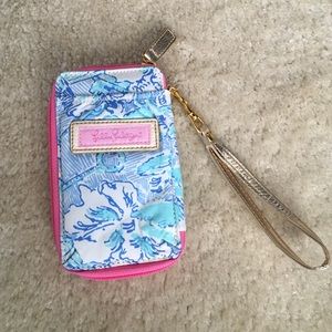Lilly Pulitzer wristlet, brand new with tags