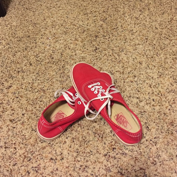 Classic red Vans