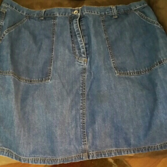 Jean skirt