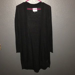 Long Cotton On Black Cardigan